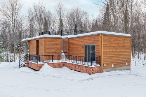 Façade - 161 Ch. Du Retour-Aux-Sources, Amherst, QC - Outdoor With Exterior