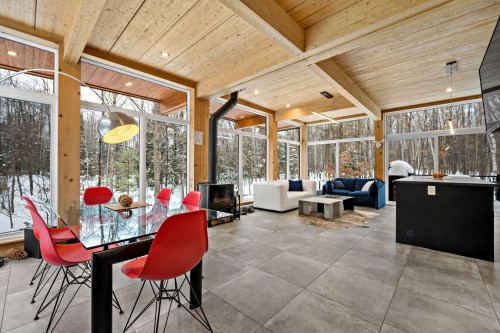 Salle à manger - 161 Ch. Du Retour-Aux-Sources, Amherst, QC - Outdoor With Exterior