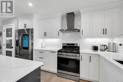 49 Feathers Crossing, St. Thomas, ON - Indoor Photo Showing Kitchen With Upgraded Kitchen