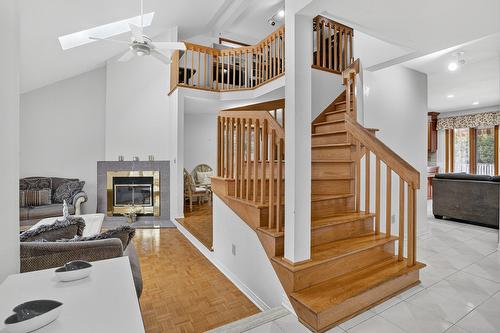 Vue d'ensemble - 560 Rue Maugue, Montréal (L'Île-Bizard/Sainte-Geneviève), QC - Indoor Photo Showing Other Room With Fireplace