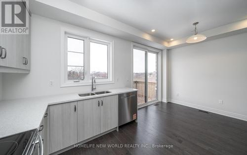 34 Falby Road, Brampton, ON - Indoor Photo Showing Kitchen With Double Sink