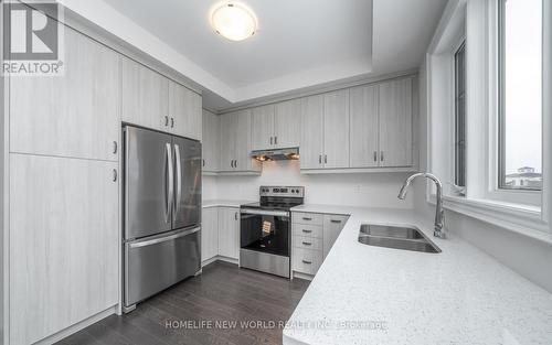 34 Falby Road, Brampton, ON - Indoor Photo Showing Kitchen With Double Sink