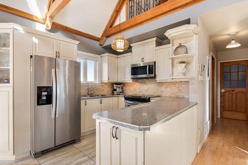 Kitchen - 480 Rue Brisebois, Saint-Jean-Sur-Richelieu, QC - Indoor Photo Showing Kitchen With Double Sink