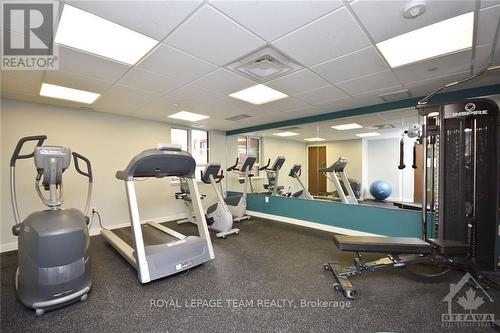 505 - 316 Bruyere Street, Ottawa, ON - Indoor Photo Showing Gym Room