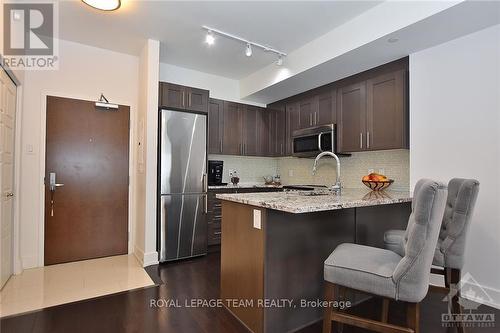 505 - 316 Bruyere Street, Ottawa, ON - Indoor Photo Showing Kitchen With Upgraded Kitchen