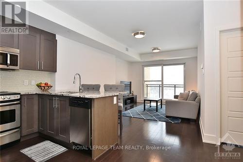 505 - 316 Bruyere Street, Ottawa, ON - Indoor Photo Showing Kitchen With Upgraded Kitchen