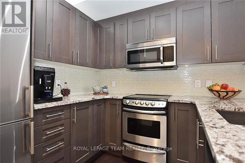 505 - 316 Bruyere Street, Ottawa, ON - Indoor Photo Showing Kitchen With Upgraded Kitchen