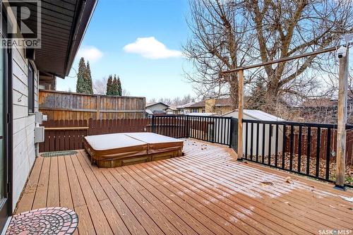 3194 Salterio Crescent E, Regina, SK - Outdoor With Deck Patio Veranda With Exterior