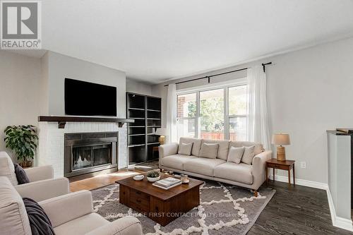 6 Duckworth Street, Essa, ON - Indoor Photo Showing Living Room With Fireplace