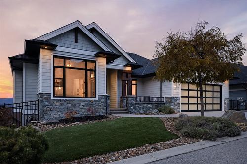 394 Prestwick Lane, Kelowna, BC - Outdoor With Deck Patio Veranda With Facade