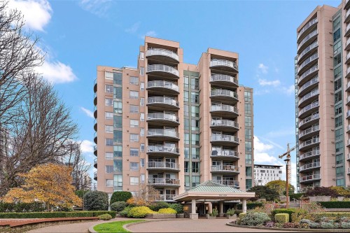 603-1010 View St, Victoria, BC - Outdoor With Balcony With Facade