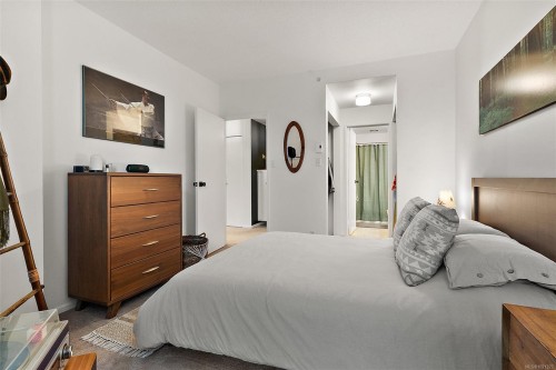 603-1010 View St, Victoria, BC - Indoor Photo Showing Bedroom
