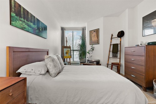 603-1010 View St, Victoria, BC - Indoor Photo Showing Bedroom