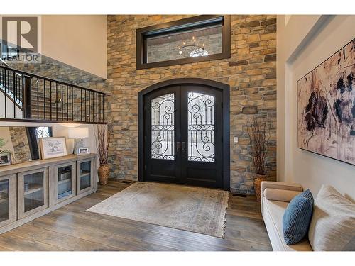 2950 Balldock Road, Kelowna, BC - Indoor Photo Showing Other Room With Fireplace
