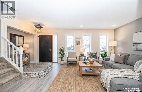 354 Allegretto Crescent, Saskatoon, SK - Indoor Photo Showing Living Room