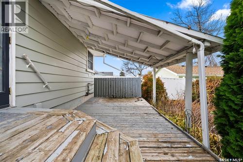 3102 Assiniboine Avenue, Regina, SK - Outdoor With Deck Patio Veranda With Exterior