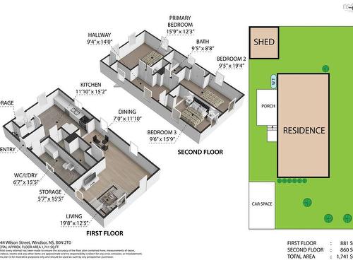 544 Wilson Street, Windsor, NS 