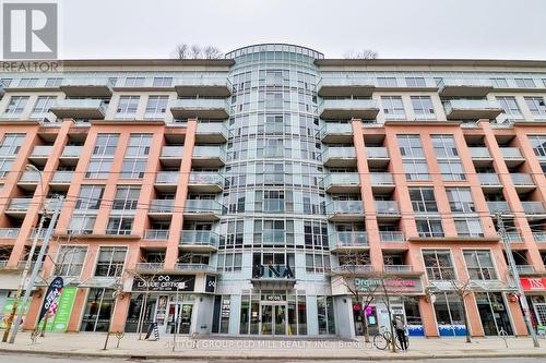 205 - 1005 King Street W, Toronto, ON - Outdoor With Balcony With Facade