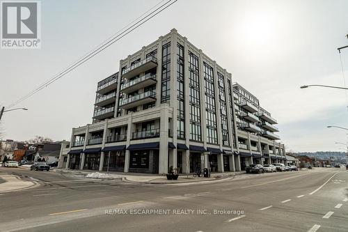505 - 101 Locke Street S, Hamilton, ON - Outdoor With Facade