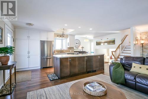 Cupboard access on both sides of island - 3 Marwendy Drive, Barrie, ON - Indoor Photo Showing Kitchen