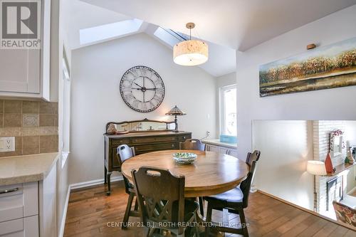 Addition for dining, bright windows & skylights - 3 Marwendy Drive, Barrie, ON - Indoor Photo Showing Dining Room