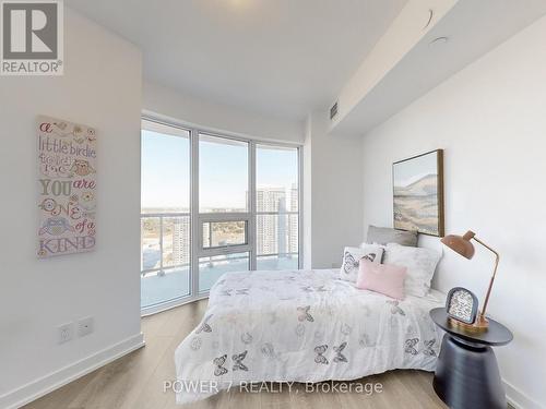 3605 - 2033 Kennedy Road, Toronto, ON - Indoor Photo Showing Bedroom