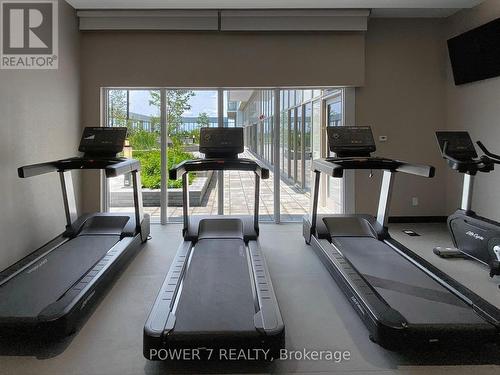 3605 - 2033 Kennedy Road, Toronto, ON - Indoor Photo Showing Gym Room