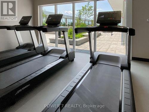 3605 - 2033 Kennedy Road, Toronto, ON - Indoor Photo Showing Gym Room