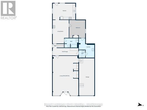 Main Level Floor Plan - 4 Main Street N, Brockton, ON 