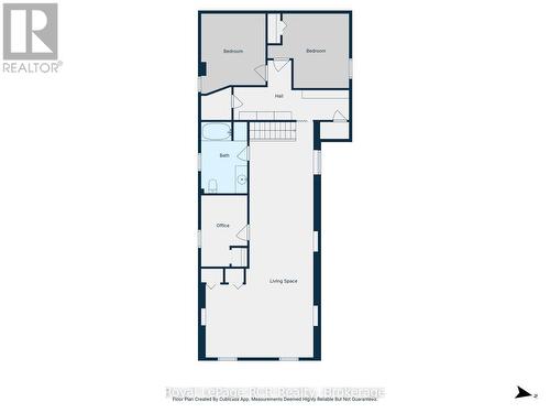 2nd Level Floor Plan - 4 Main Street N, Brockton, ON 