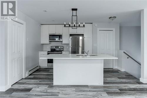 1209 Howey Drive Unit# 4, Sudbury, ON - Indoor Photo Showing Kitchen With Stainless Steel Kitchen With Upgraded Kitchen