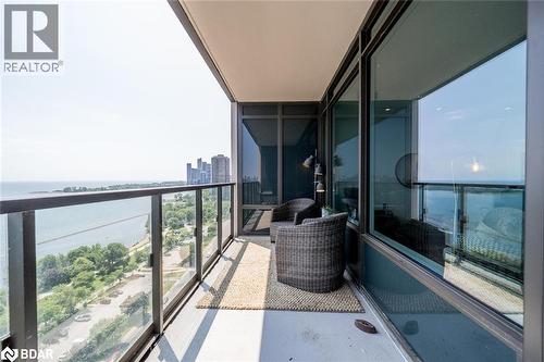 1926 Lake Shore Boulevard W Unit# 2307, Toronto, ON - Outdoor With Balcony With Exterior