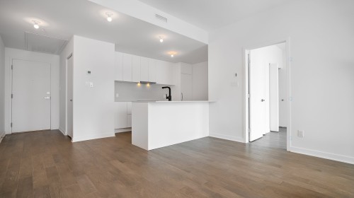 Living Room - 2305-1160 Rue Mackay, Montréal (Ville-Marie), QC - Indoor Photo Showing Kitchen