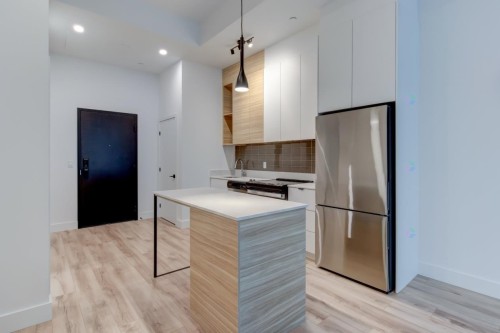 Kitchen - 2806-1180 Rue De Bleury, Montréal (Ville-Marie), QC - Indoor Photo Showing Kitchen