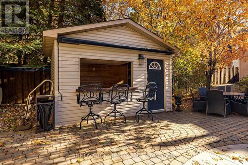 Pool entertainment shed - 25 Kyle Avenue, Ottawa, ON - Outdoor With Deck Patio Veranda