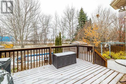 view from back deck - winter - 25 Kyle Avenue, Ottawa, ON - Outdoor With Deck Patio Veranda With Exterior