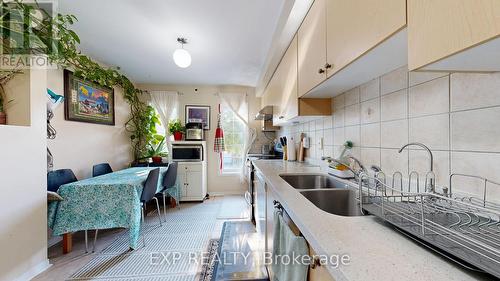 96 Conn Smythe Drive, Toronto, ON - Indoor Photo Showing Kitchen With Double Sink