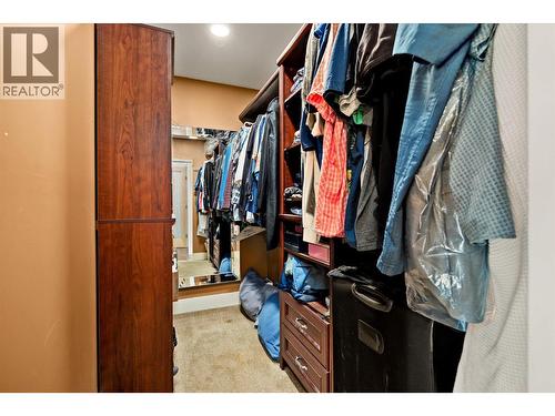 Walk in closet - 12313 Kalavista Drive, Coldstream, BC - Indoor With Storage