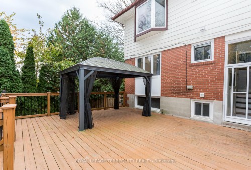419 Brownfield Gardens, Toronto, ON - Outdoor With Deck Patio Veranda With Exterior