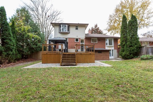 419 Brownfield Gardens, Toronto, ON - Outdoor With Deck Patio Veranda