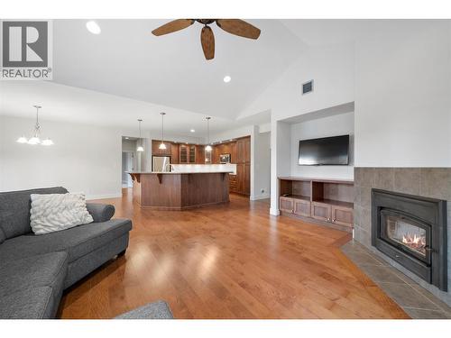 385 Riverwind Drive, Chase, BC - Indoor Photo Showing Living Room With Fireplace