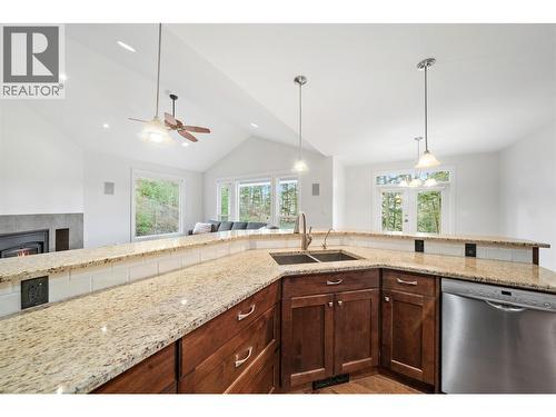 385 Riverwind Drive, Chase, BC - Indoor Photo Showing Kitchen With Double Sink