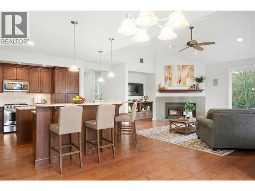 385 Riverwind Drive, Chase, BC - Indoor With Fireplace