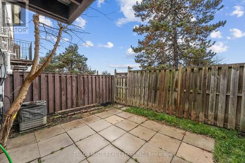 Fenced backyard with gate to trails and park - 38 Collins Crescent, Brampton, ON - Outdoor