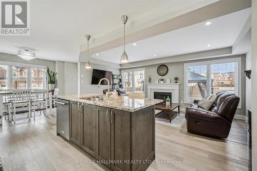 226 Amand Drive, Kitchener, ON - Indoor With Fireplace