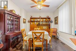 Dining with  beautiful new flooring ! - 