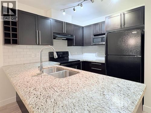 1099 Sunset Drive Unit# 441, Kelowna, BC - Indoor Photo Showing Kitchen With Double Sink With Upgraded Kitchen