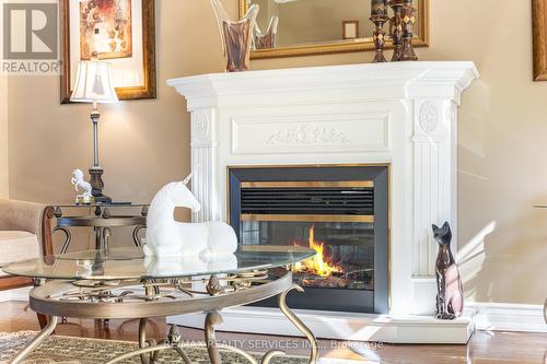 30 Starling Court, Brampton, ON - Indoor Photo Showing Living Room With Fireplace
