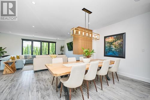 The open layout encourages effortless flow - 10 Pawling Street, St. Catharines (Port Dalhousie), ON - Indoor Photo Showing Dining Room