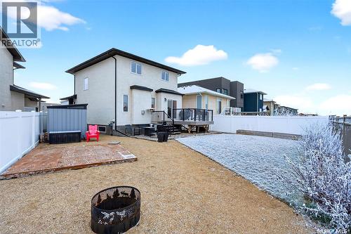 5669 Glide Crescent, Regina, SK - Outdoor With Deck Patio Veranda